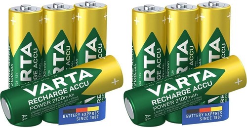 Varta akku 2100 mah 1 - 8x,