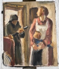 Orig. Ölbild -Sozialistischen