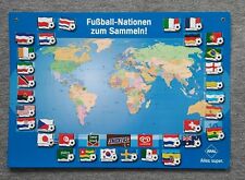 * ARAL Magnettafel + 32 Teams Fußball Nationen zum Sammeln * WM 2006 *