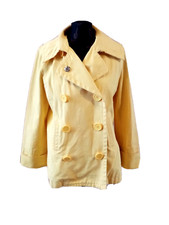 XXI, Übergangs- Jacke, Gr. L, gelb, neuwertig, Baumwolle, Segeltuch