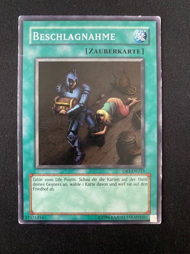 Beschlagnahme - yu-gi-oh!,