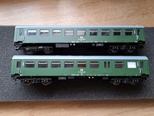 H0 Heris 2x DR Rekowagen, Halbgepäckwagen Bghwe und BDghwse