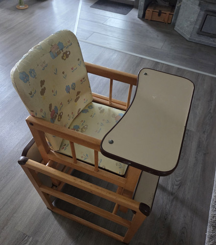 Baby hochstuhl kombi holz - hochstuhl,