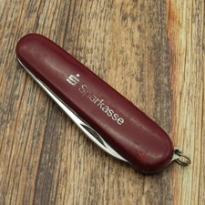 Altes Taschenmesser Sparkasse