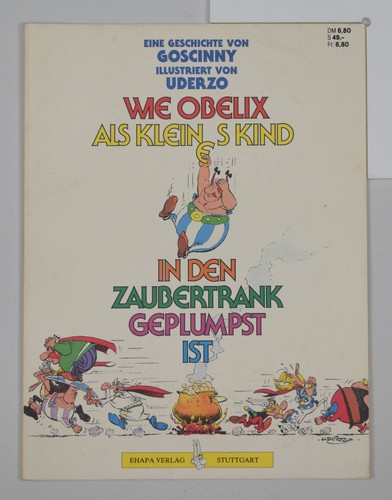 Goscinny uderzo wie obelix - uderzo,