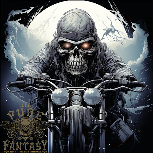 Totenkopf biker motorrad - totenkopf,