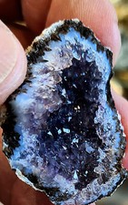 Quarz -Druse Achat Kristall