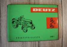 Original Deutz Ersatzteilliste