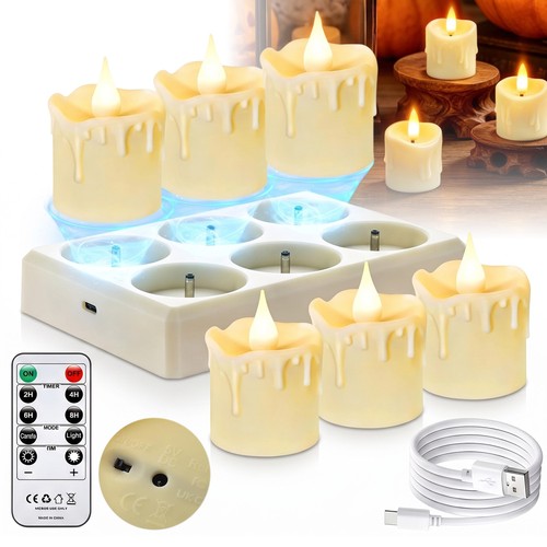 Wiederaufladbar led teelichter - wiederaufladbar,