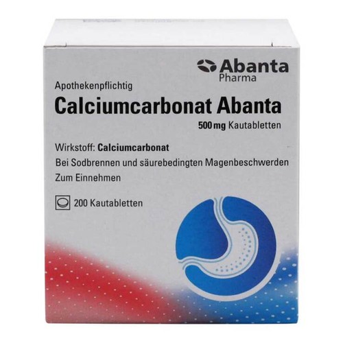 Calciumcarbonat abanta 500 - calciumcarbonat, mg