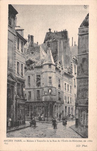 Paris rue ecole de - 75-paris,