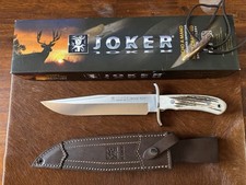 Joker Bowie 9.45 Hirschhorn Messer - Wie Neu