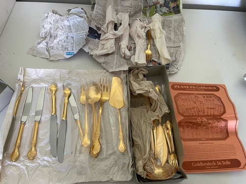 Goldbesteck karat - 23/24,