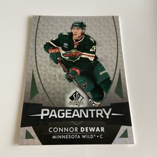NHL Card-Connor Dewar-Pageantry-SP Authentic 2023-24-Wild