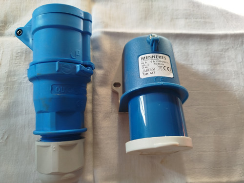 Mennekes 847 cee anbaustecker - mennekes,