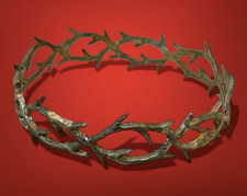 Krone Solarstecker Messing