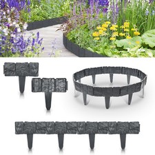 Beeteinfassung Garten Palisade