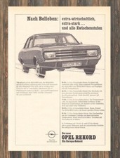 Opel Rekord C - Reklame