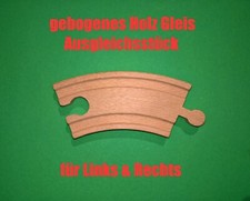 HOLZEISENBAHN gebogenes Holz