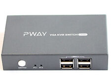 PWAY VGA KVM SWITCH 2 PORT