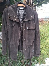 Jacke in Wildlederoptik /