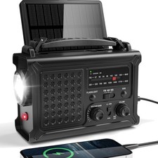 12000mAh Solar Kurbelradio