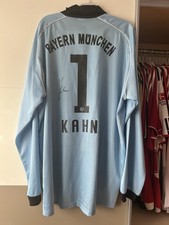 Sammlungsauflösung Oliver Kahn Trikot Signiert FC Bayern München Autogramm Alt