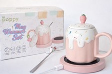 Rosa Cupcake Becher Wärmer