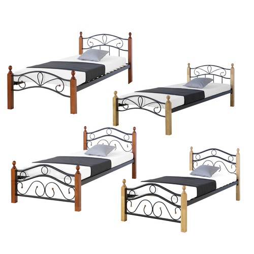Metallbett 90x200 mit