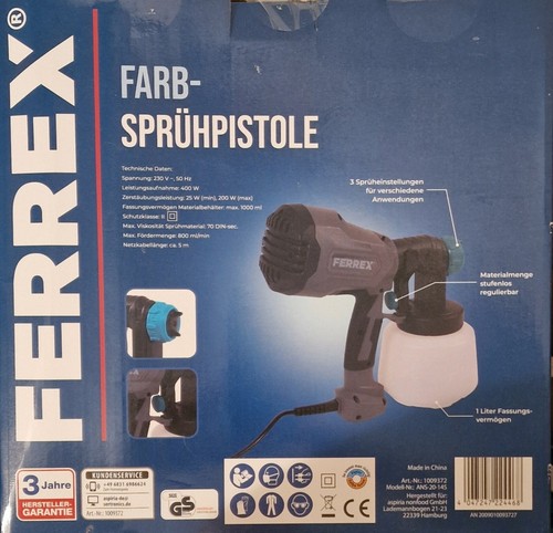 Ferex farbsprühpistole - ferex,