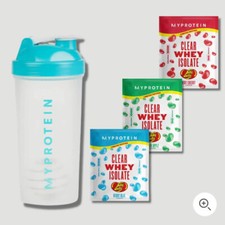 protein shaker + 20g Jelly Belly