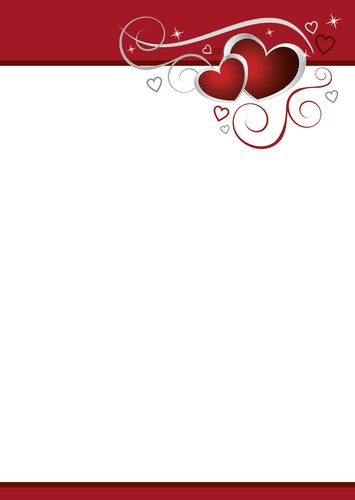 Motivpapier briefpapier rote - briefpapier,