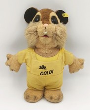 Hamster Goldi Commerzbank - 1981 - Steiff 7955/32 - Werbefigur Vintage Stofftier