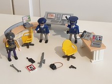 Playmobil Zubehör  für Polizeistation Figuren Gangster Einbrecher