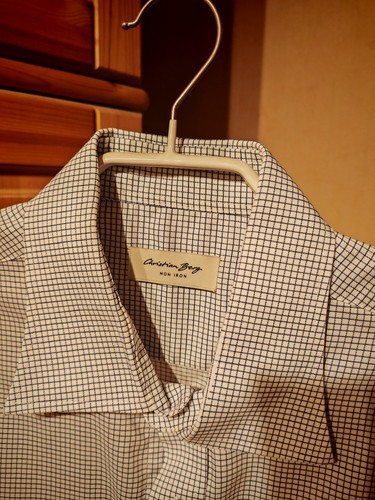 Modernes weiss blau kariertes - weiss,