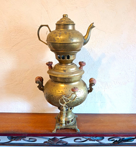 Messing samowar mit - samowar,