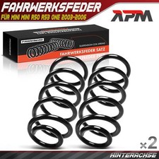 2x Federn Fahrwerksfeder
