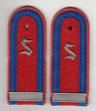 Wawi DDR Schulterstücke Student der Ingenieurschule Wasserwirtschaft 1. Jahr