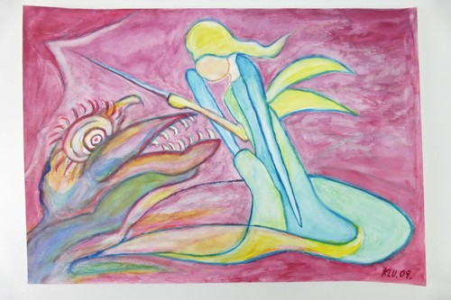 Wilhelm klußmann aquarell - wilhelm,