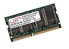 512MB RAM SDRAM PC133 Apple PowerBook G3 3,1 2000 2001 SODIMM CSX Markenspeicher