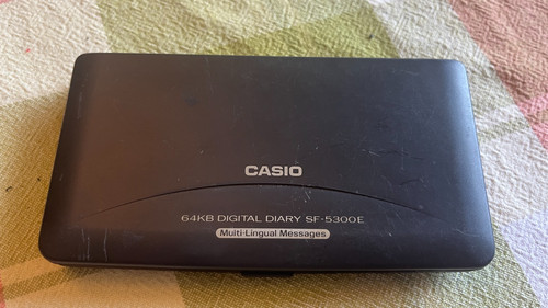 Casio digital diary - digital,