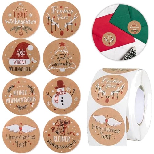 Weihnachtsaufkleber