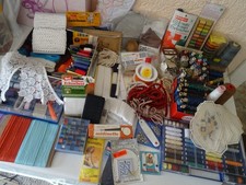 großes Konvulot Nähzubehör , Applikationen, Borten Hobbyaufgabe