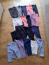 Grosses Sommerhosen Paket Gr. 110-116 kurz+3/4, 19 Teile 