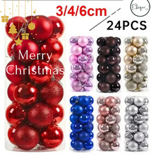 24Pcs Christmas Tree Balls