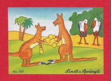 Poster Briefmarke Lindt