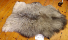 Heidschnuckenfell Schaffell Lammfell Dekofell Grau pflanzliche Gerbung NEU