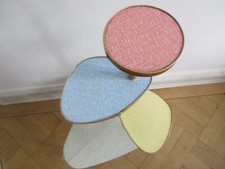 Vintage Blumenständer 50er Jahre DDR Resopal Mid century ostalgie shabby chic