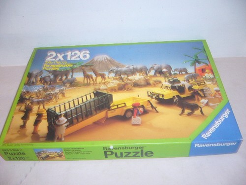 Playmobil puzzle eisenbahn - -,