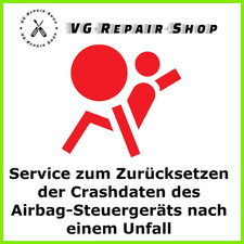 Airbag Steuergerät Crash Daten löschen zurücksetzen Reset
